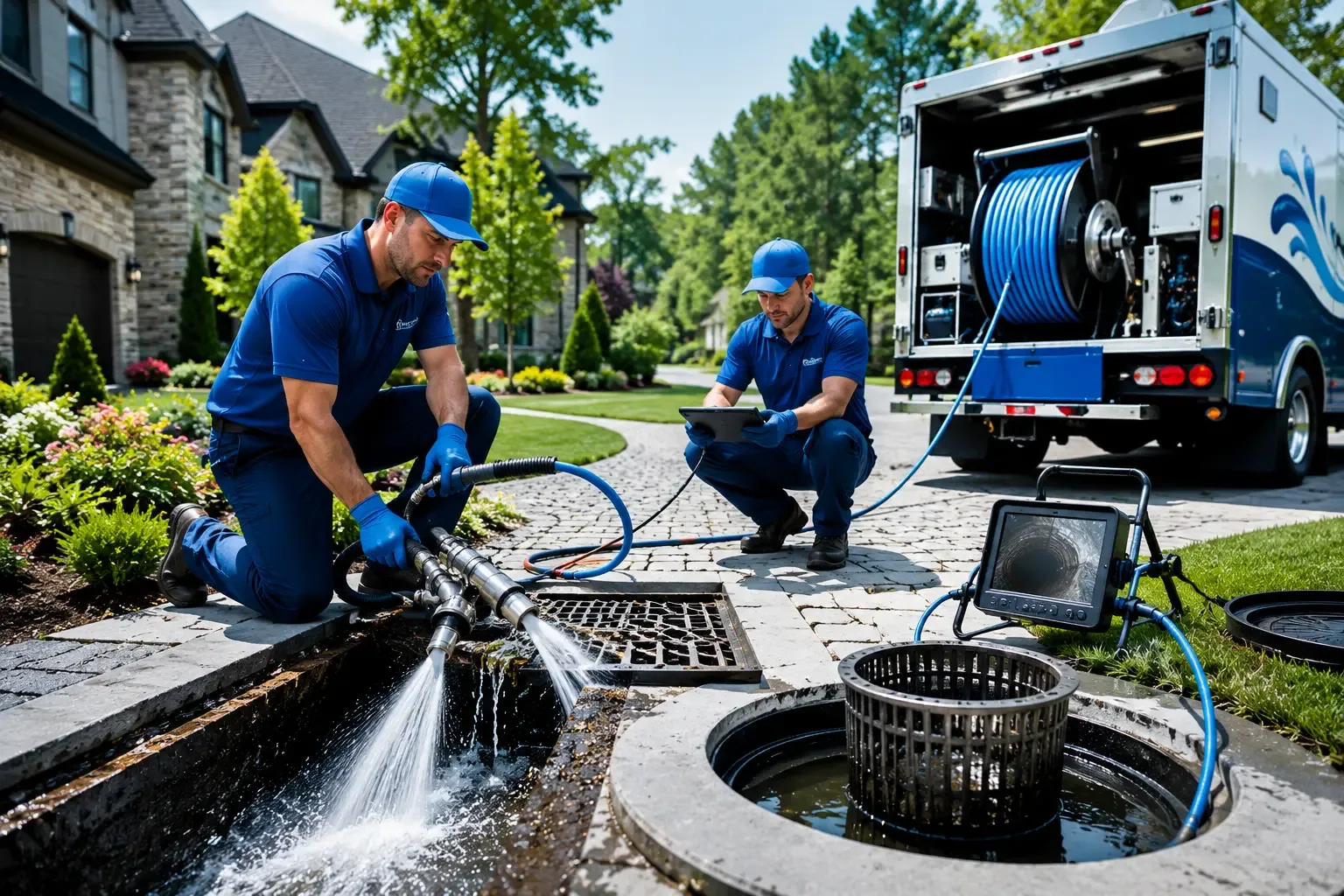 Local outdoor drain cleaning professionals in Elkhorn, NE